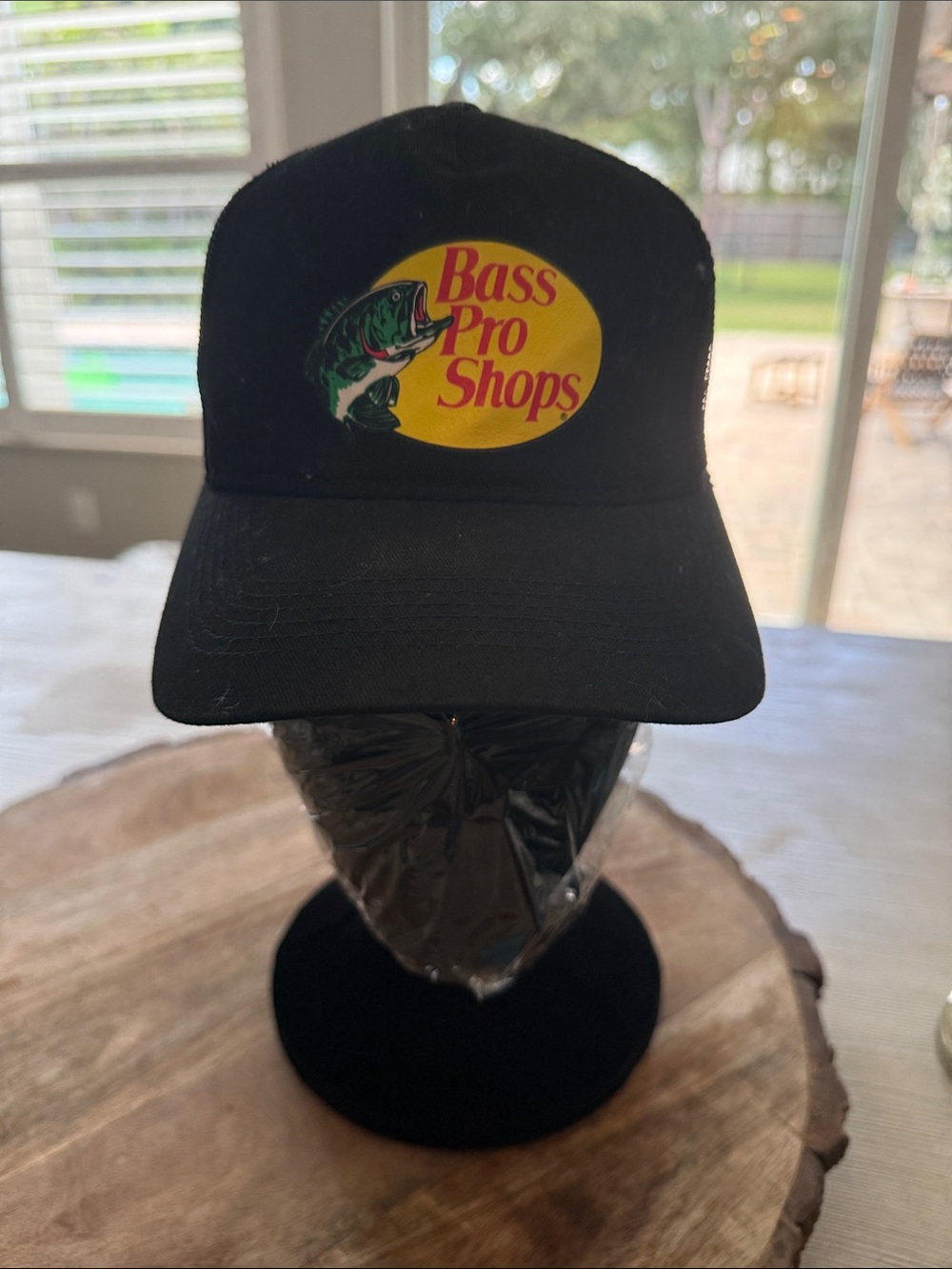 Youth OS Hat with Bass Pro Shops logo like new